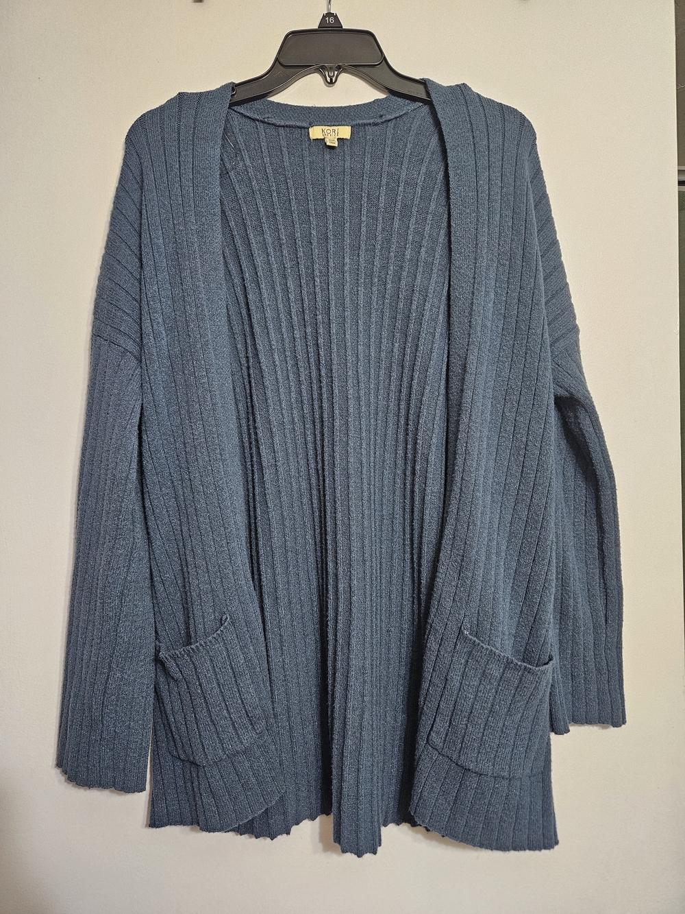 Kori Ribbed Cardigan With Pockets